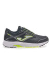 Joma Meta Men 2412 Schwarze Laufschuhe mit atmungsaktivem Mesh-Obermaterial