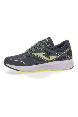 Joma Meta Men 2412 Schwarze Laufschuhe mit atmungsaktivem Mesh-Obermaterial
