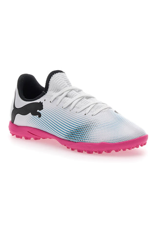 Puma Future 7 Play TT JR Weiße Fußballschuhe