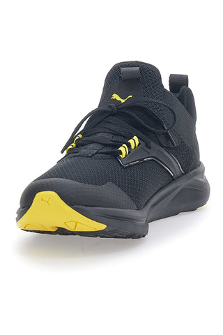 Schwarze und gelbe Puma Enzo 2 Refresh JR Sneakers