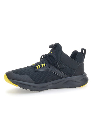 Schwarze und gelbe Puma Enzo 2 Refresh JR Sneakers