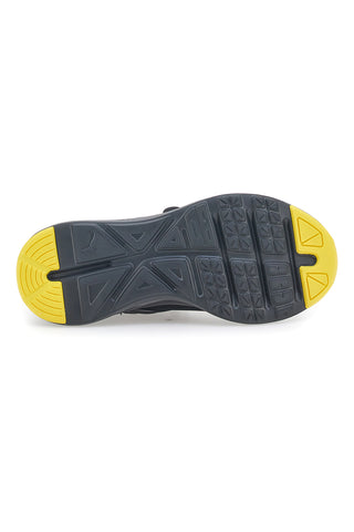 Schwarze und gelbe Puma Enzo 2 Refresh JR Sneakers