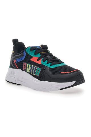 Puma Trinity Lite Ready SB Jr. Schwarze Turnschuhe