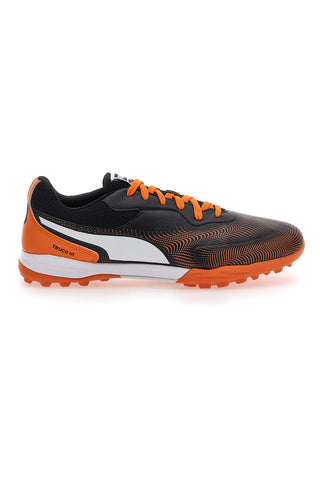 Puma Truco III TT Fußballschuhe in Schwarz und Orange