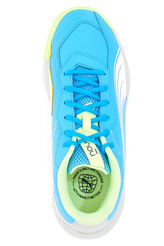 Scarpe da Padel Azzurre Con Stringa Laterale Puma Nova Smash