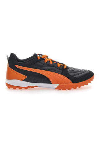 Scarpe da Calcetto Indoor Nere e Arancio Puma Pressing IV TT