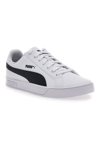 Sneakers Bianche Con Logo Laterale Puma Smash Vulc
