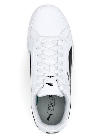 Sneakers Bianche Con Logo Laterale Puma Smash Vulc
