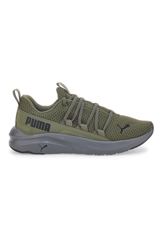 Puma Sofride One4All Olivgrüne Laufschuhe