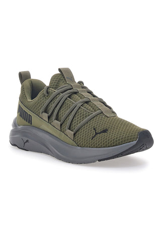 Puma Sofride One4All Olivgrüne Laufschuhe