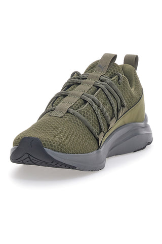 Puma Sofride One4All Olivgrüne Laufschuhe