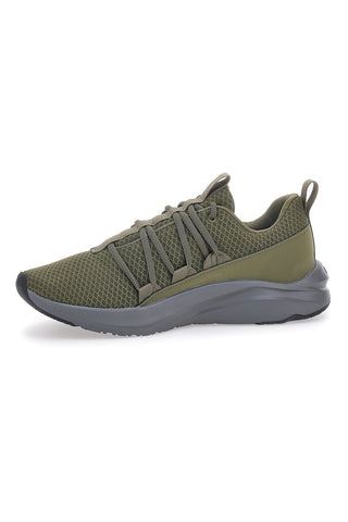 Puma Sofride One4All Olivgrüne Laufschuhe
