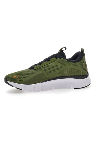 Scarpe da Running Verde Militare in Mesh Puma Flex Focus Lite