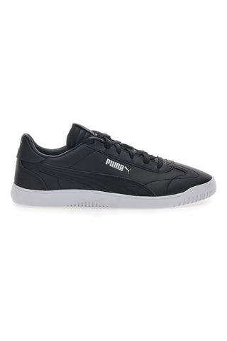 Schwarze Turnschuhe mit seitlichem Puma Club 5v5-Logo