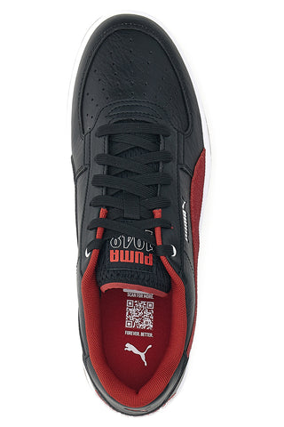 Schwarze Turnschuhe mit seitlichem String Puma Caven 2 Retro