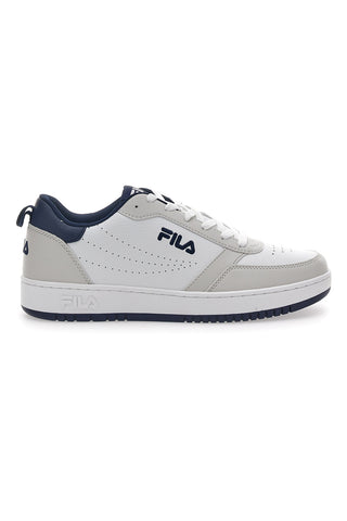 Sneakers Bianche Con Dettagli Blu Fila Raga