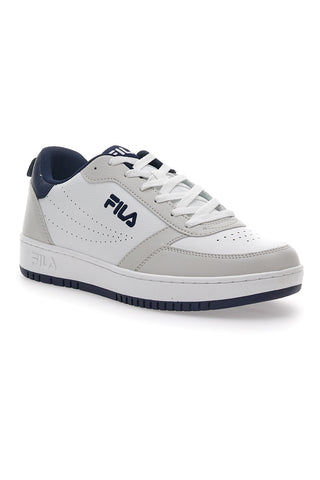 Sneakers Bianche Con Dettagli Blu Fila Raga
