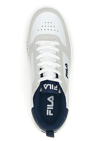 Sneakers Bianche Con Dettagli Blu Fila Raga