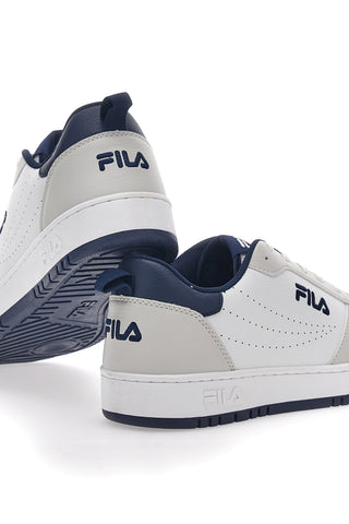 Sneakers Bianche Con Dettagli Blu Fila Raga