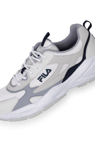 Sneakers Bianche e Grigie da Uomo Fila Novarra