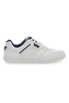 Weiße Sneakers mit blauem Profil Fila Court Teens