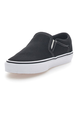 Vans Asher Schwarze Slip-On-Sneaker