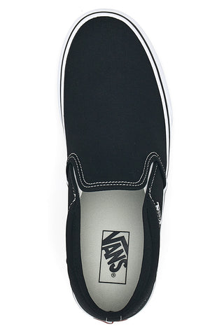 Vans Asher Schwarze Slip-On-Sneaker