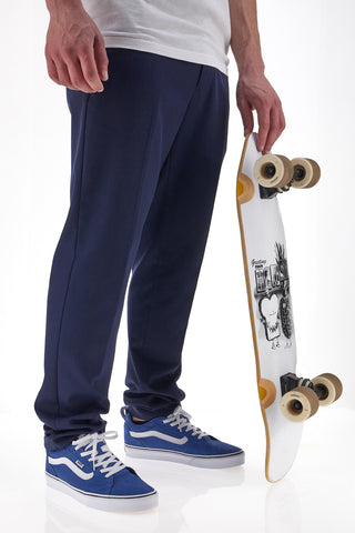 Vans Filmore blaue und weiße Turnschuhe
