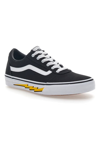 Sneakers Nere e Bianche Con Fulmine Laterale Vans Ward
