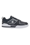 Schwarz-weiße Champion 3 Point Low Sneakers