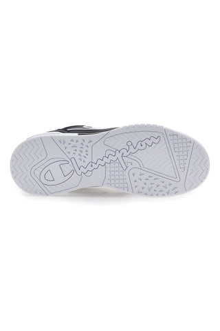 Schwarz-weiße Champion 3 Point Low Sneakers