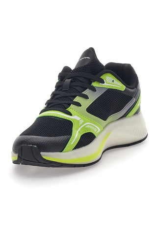 Campion Vibe Sneakers in Schwarz und Limette