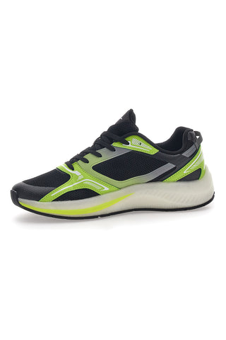Campion Vibe Sneakers in Schwarz und Limette