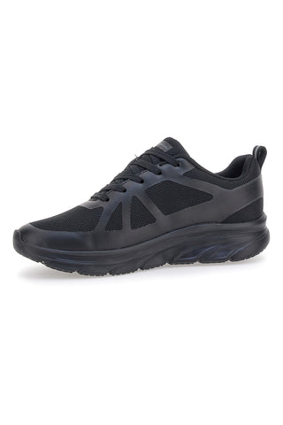 Schwarze Mesh-Sneaker von Champion Cage
