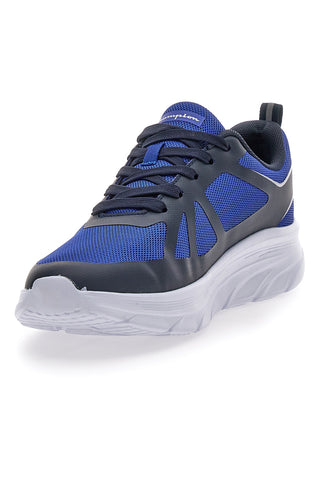 Schwarze und blaue Champion Cage Mesh-Sneaker