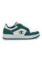 Weiße und grüne Champion Rebound 2.0 Low-Sneaker