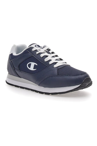 Sneakers Blu con Lacci Champion II Mix Material