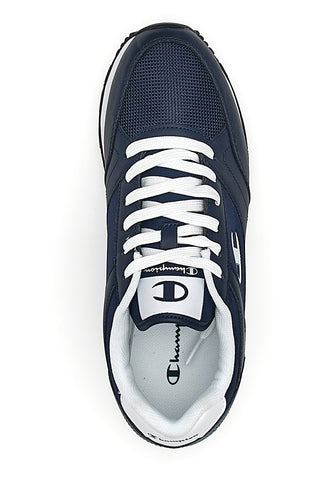 Sneakers Blu con Lacci Champion II Mix Material