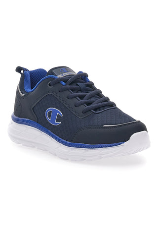 Blaue Sneakers mit Schnürsenkeln und seitlichem Logo Champion Fx III B Gs