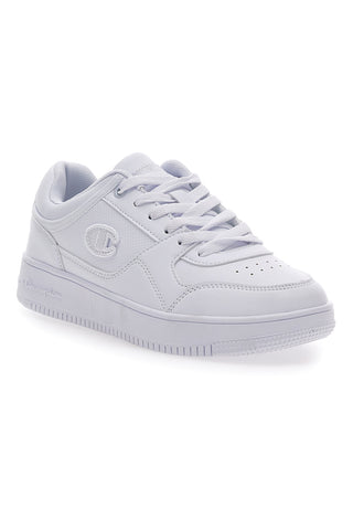 Sneakers Bianche con Lacci Champion Rebound Low B GS