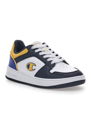 Sneakers Bianche e Nere con Lacci Champion Rebound 2.0 Low