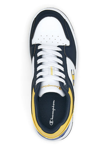 Sneakers Bianche e Nere con Lacci Champion Rebound 2.0 Low