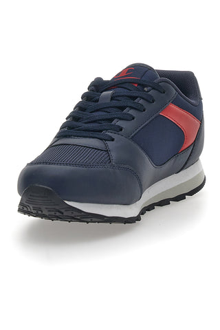 Blaue Turnschuhe mit seitlichem Logo Champion RR Champ II B GS