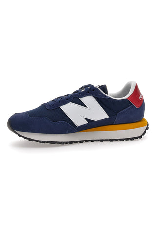 Blaue Turnschuhe mit bunten Details New Balance 237