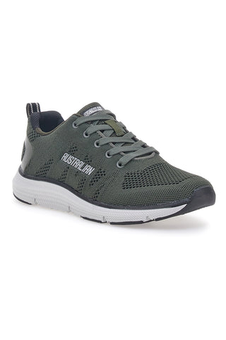 Australische grüne Sport-Sneaker AU24M513