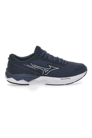 Mizuno Wave Revolt 3 Blaue Laufschuhe