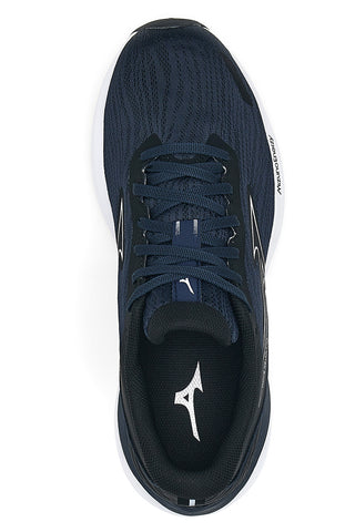Mizuno Wave Revolt 3 Blaue Laufschuhe