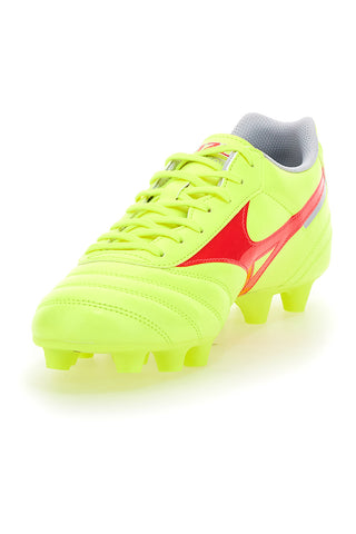 Mizuno Morelia II Club Fluo Gelbe Fußballschuhe