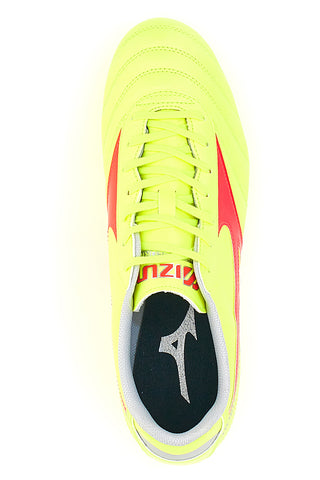 Mizuno Morelia II Club Fluo Gelbe Fußballschuhe