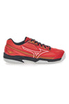 Mizuno Breack Shot 4 CC Rote Tennisschuhe